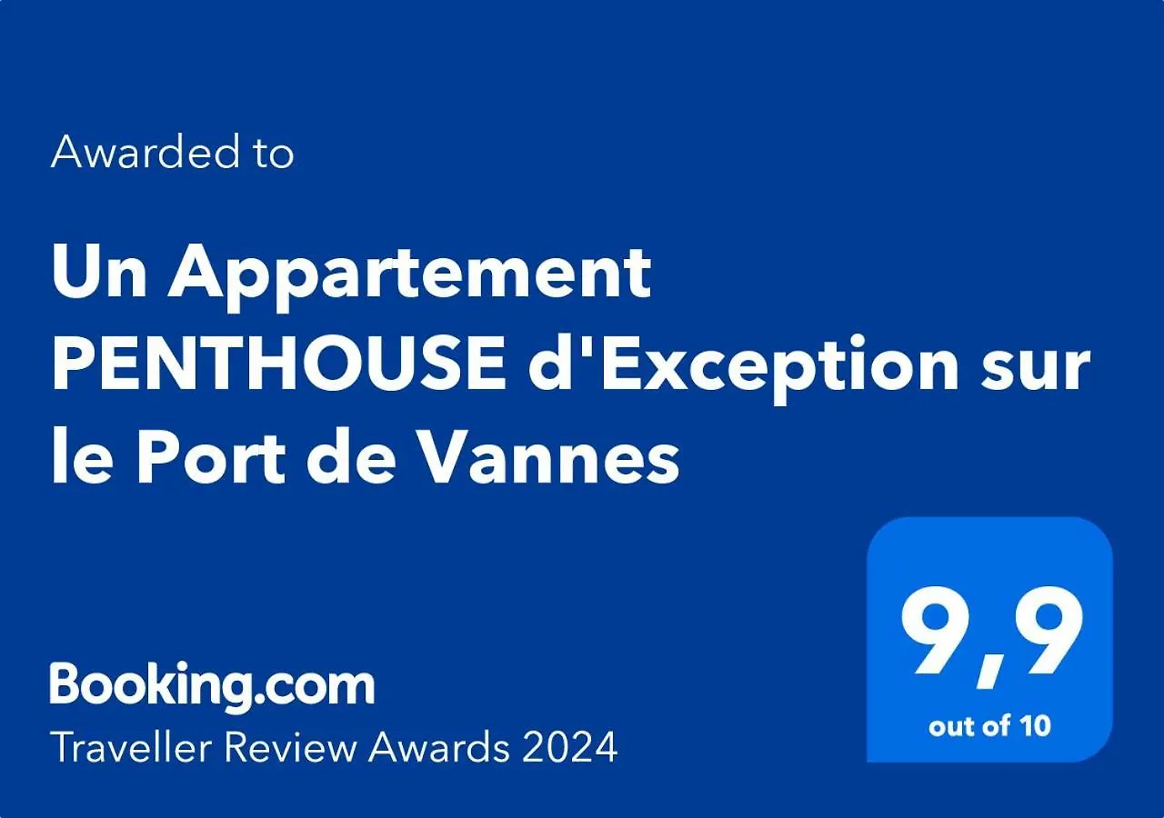 Apartment Un Appartement Penthouse D'Exception Sur Le Port De Vannes